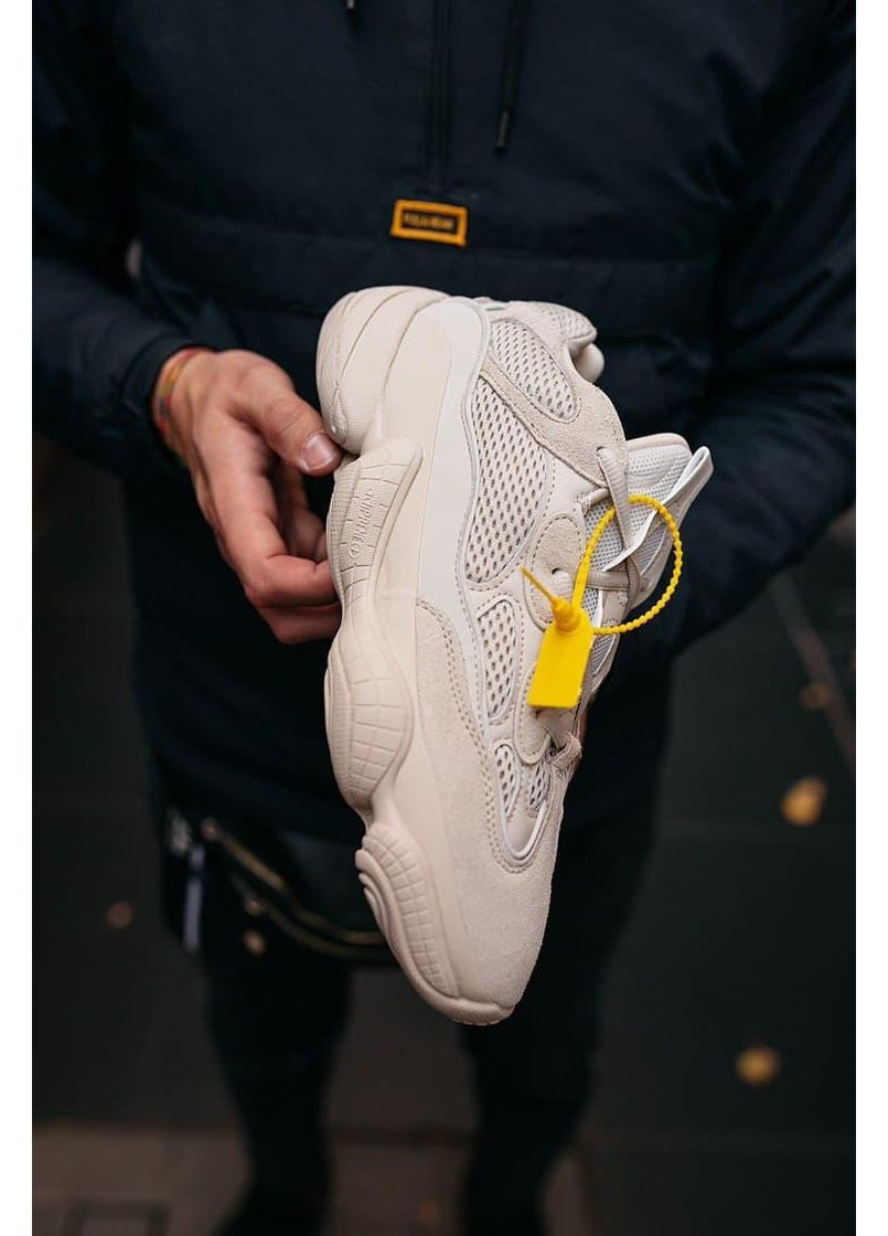 Бежеві Осінні кросівки чоловічі adidas yeezy boost 500 blush 4 адідас ізі буст No Brand