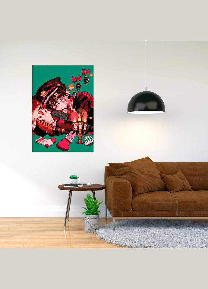 Плакат- с принтом Jibaku Shounen Hanako-kun Туалетный мальчик Ханако 11 A2 Кавун постер (316208217)