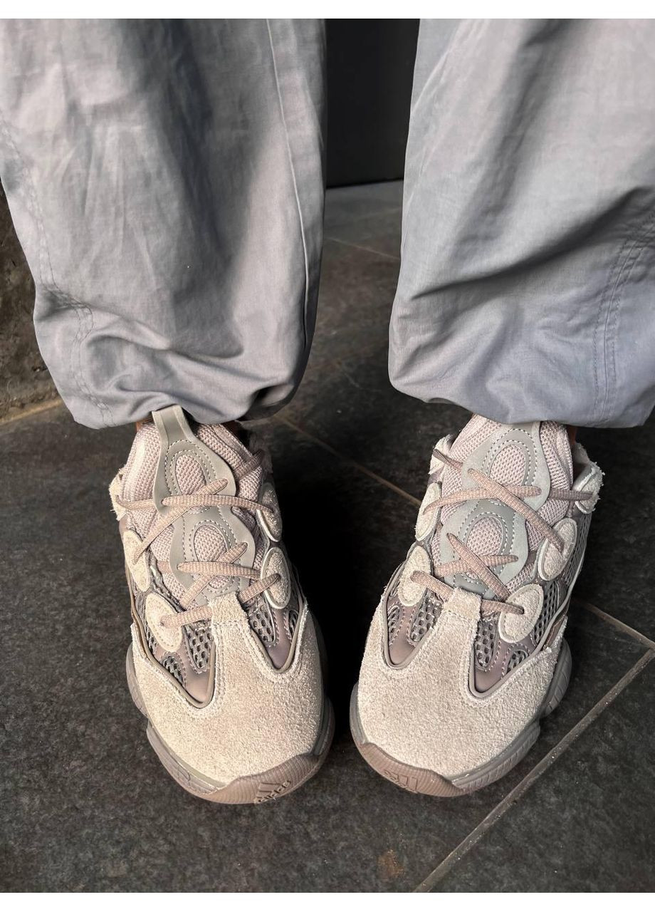 КРОСІВКИ ЖІНОЧІ ADIDAS YEEZY BOOST 500 ASH GREY V2 АДІДАС ІЗІ БУСТ No Brand сірі демісезони (368868024)