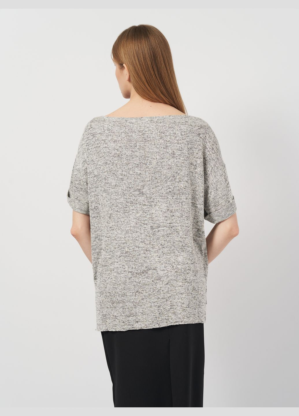 Світло-сірий демісезонний светр з к/р H&M