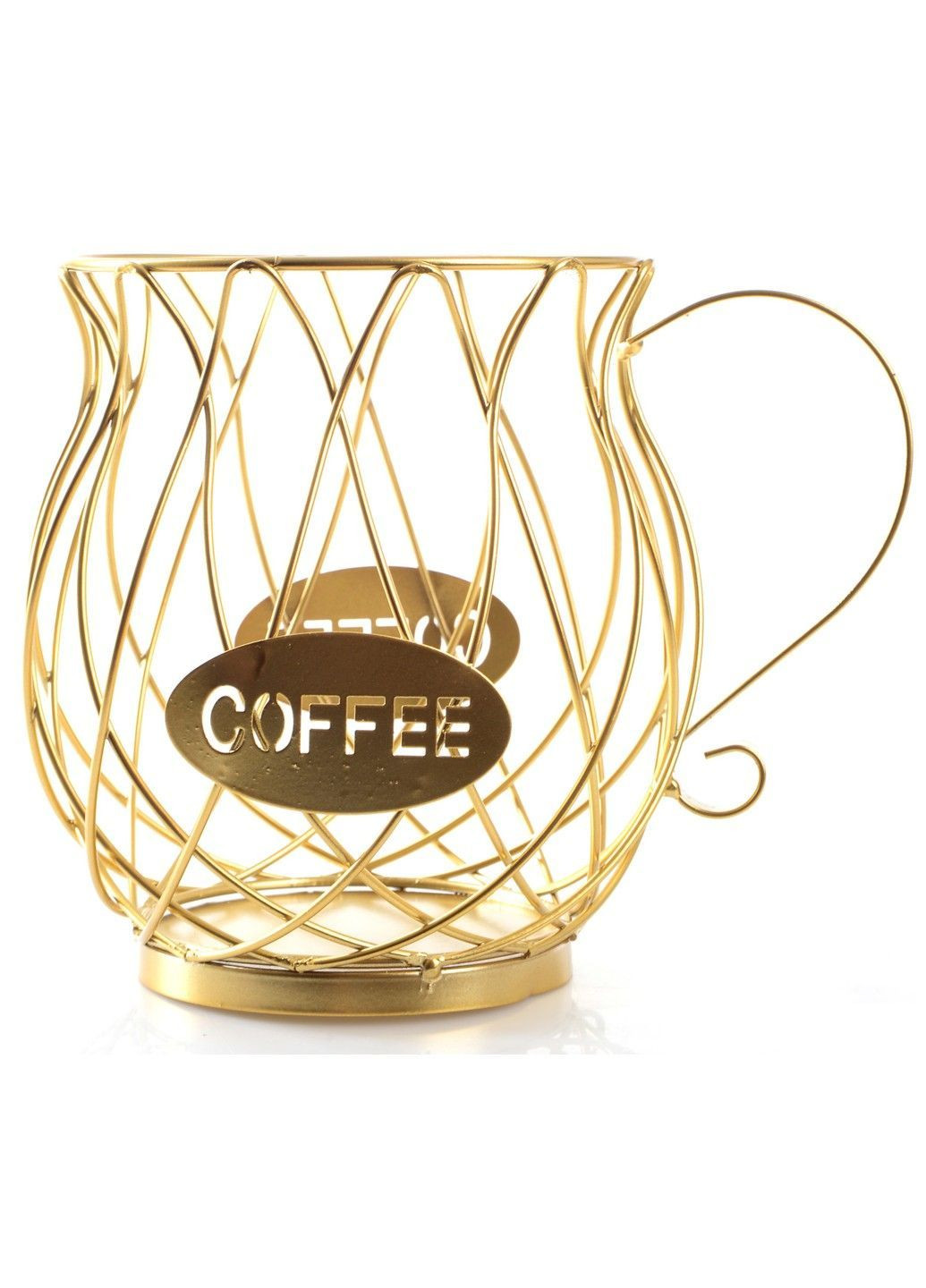 Блюдо LACY MUG GOLD для фруктов/18x14x9.5 см (B090059) Viva (365274567)