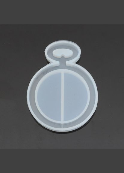 Форма для эпоксидной смолы Молд карманные часы Силиконовый 6.9 см x 5.3 см Finding (316251159)