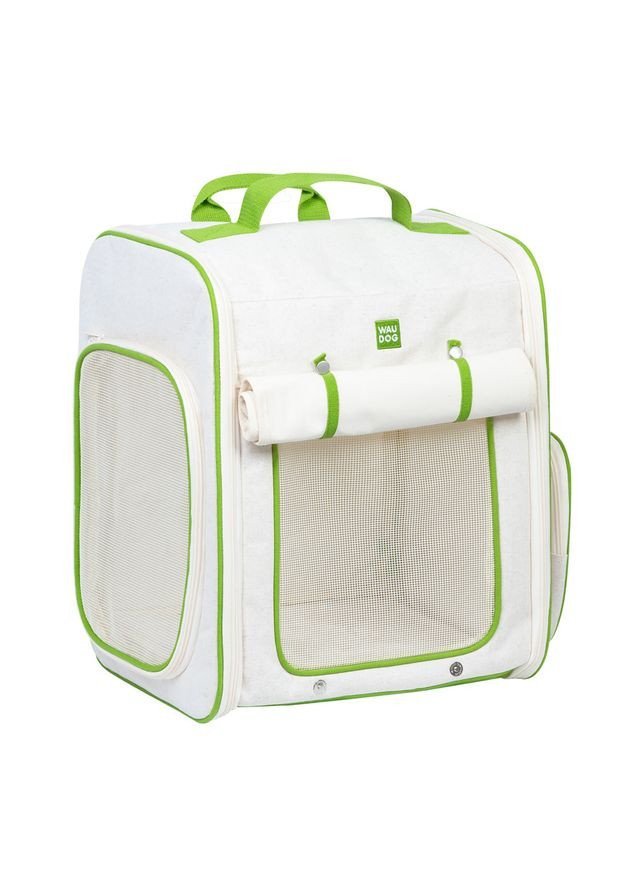 Рюкзак-переноска для котів та дрібних порід собак WAUDOG Relax Eco, 42*34*27 см, до 8 кг No Brand (363197886)