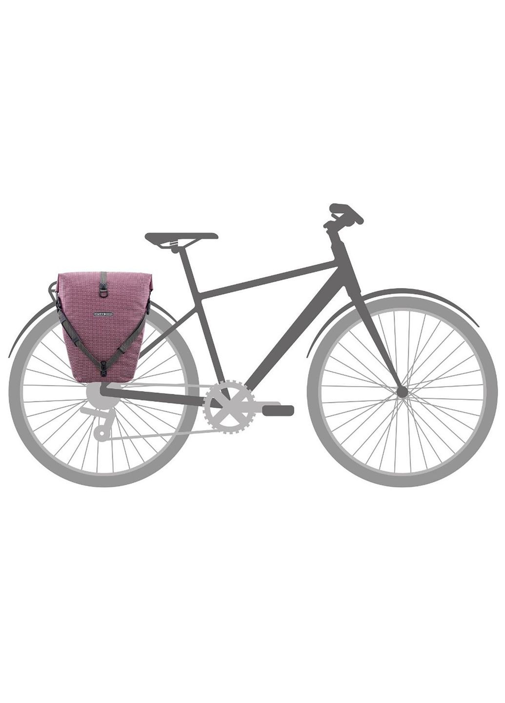 Гермосумка велосипедная на багажник Back-Roller Urban QL3.1 черная 20 л Ortlieb (368864323)