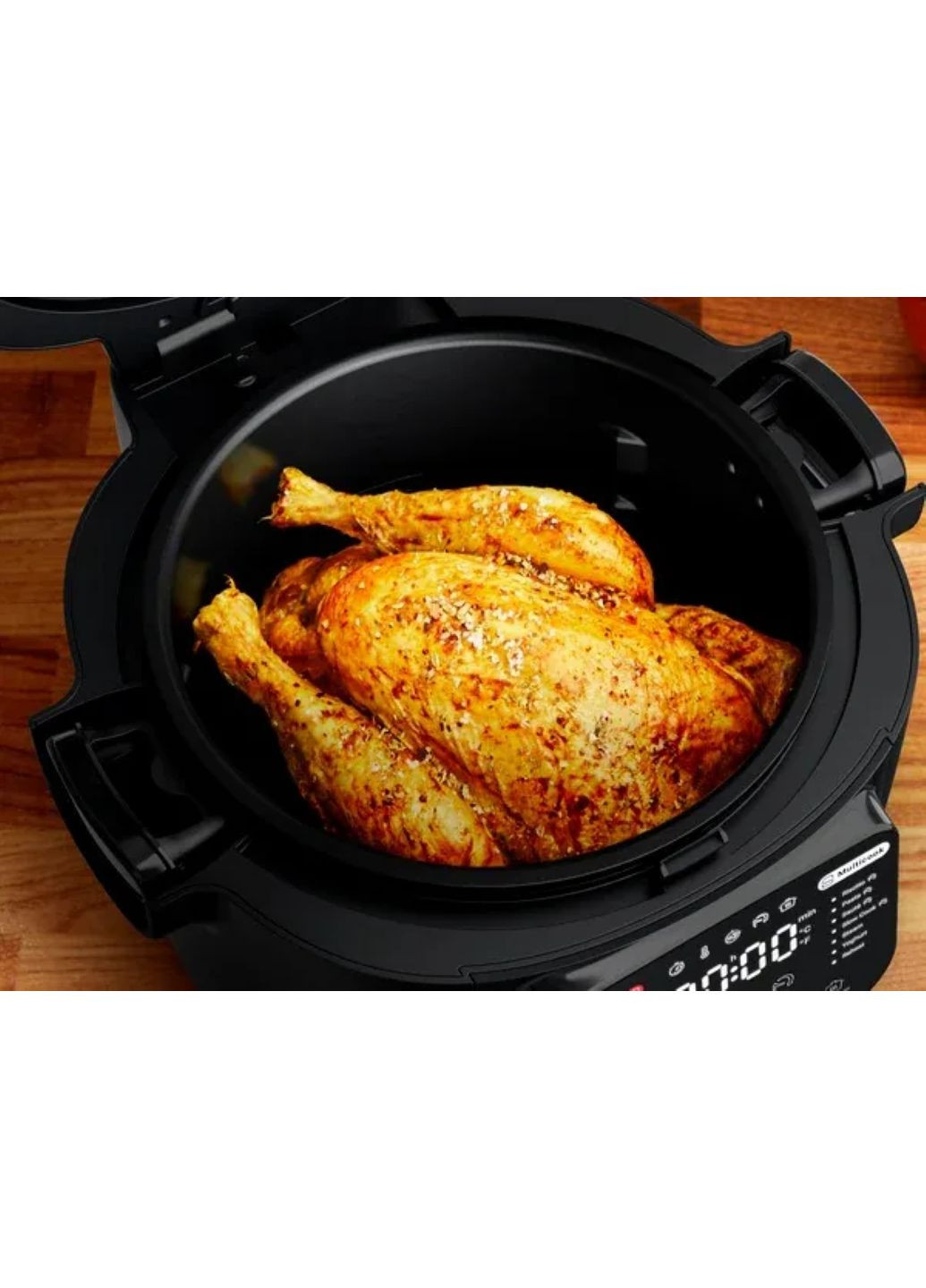 Мультиварка-мультипечь MY741CF1 Multicook Actifry, 1334Вт, чаша-6л, сенсорное управл., 14 программ, металл/пластик, Tefal (356493930)