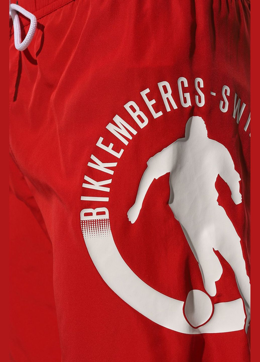 Красные пляжные шорты с логотипом Dirk Bikkembergs (292012592)