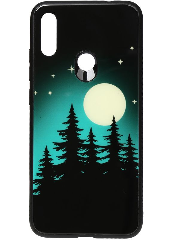 Чехолнакладка Night Light Print Glass Case Xiaomi Redmi Note 7 Full Moon Toto (301507725)