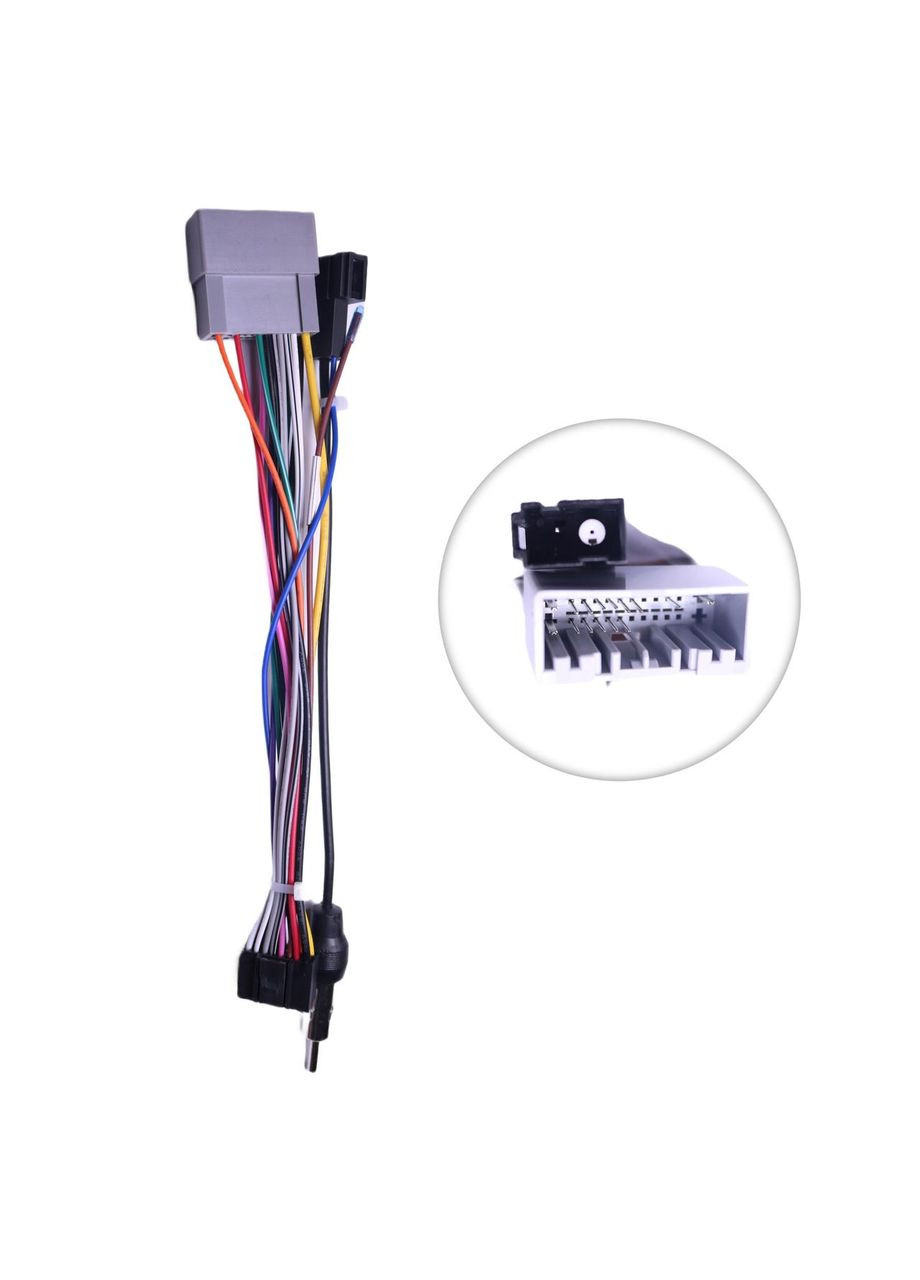 Переходник питания серии с адаптером CAN-BUS под магнитолу для Honda QHD-22 (проволока) QIV (346498892)