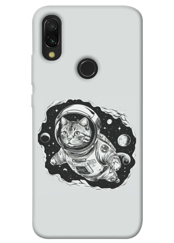 Чохол з принтом для Xiaomi Redmi 7 / для Ксяомі, сяомі, ксіомі редмі 7 Кіт космонавт No Brand (338608106)