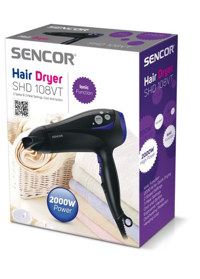 Фен SHD 108VT Sencor (373001857)