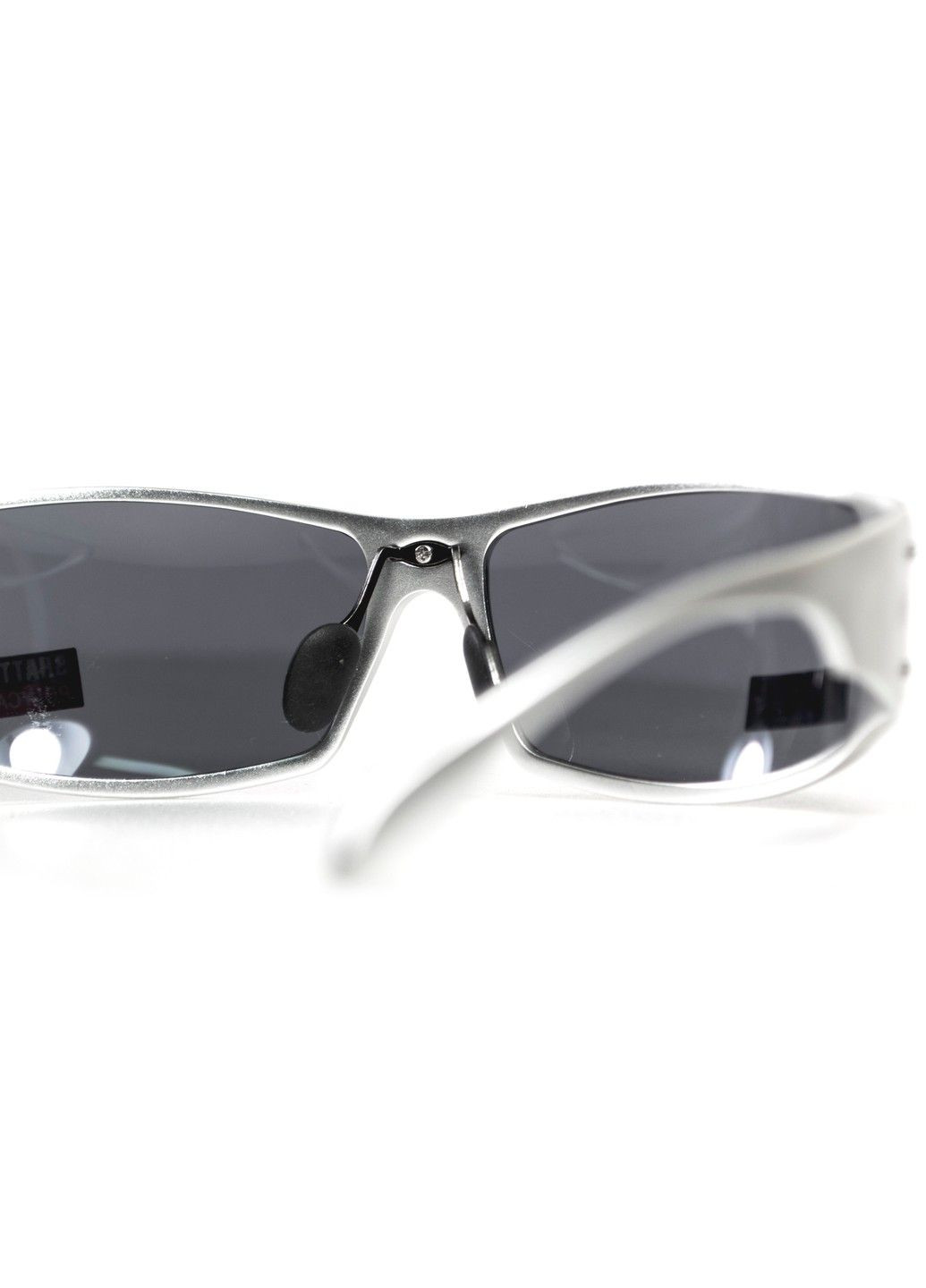 Окуляри захисні Bad-Ass-2 Silver (gray), сірі в сріблястій металевій оправі Global Vision (315826716)