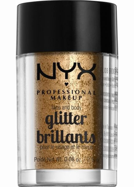 Глиттер для лица и тела Face & Body Glitter (разные оттенки) Bronze Bronze brown (GLI08) NYX Professional Makeup (279364113)
