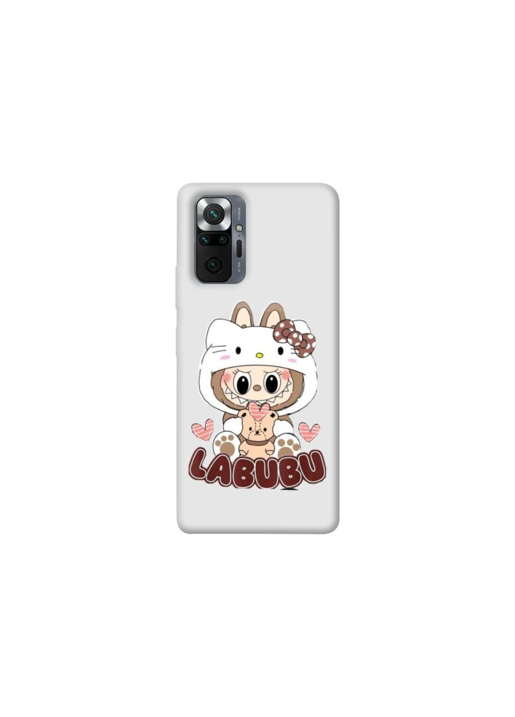 Чохол на Xiaomi Redmi Note 10 Pro Hello Kitty Labubu Frontalka (352229047)