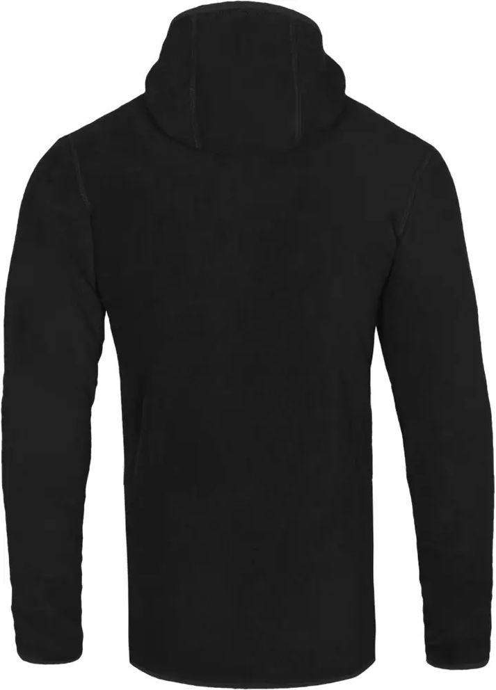 Черная демисезонная флисовая куртка nippy hood nord fleecee Camotec