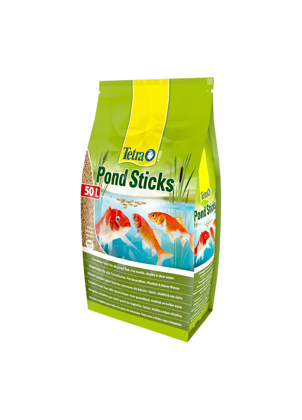 Корм для прудовых рыб Pond Sticks 50 литров, плавающие гранулы Tetra (292395636)