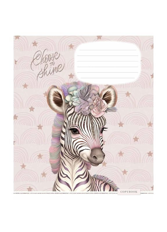 Тетрадь ученическая "Shiny friends" 012-3244L-2 в линию, 12 листов Школярик (366975657)