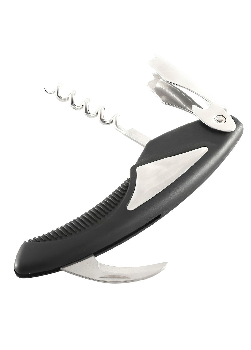 Штопор раскладной винтовой многофункциональная открывачка открывалка открывашка 3 в 1 Kitchen Master (314459745)