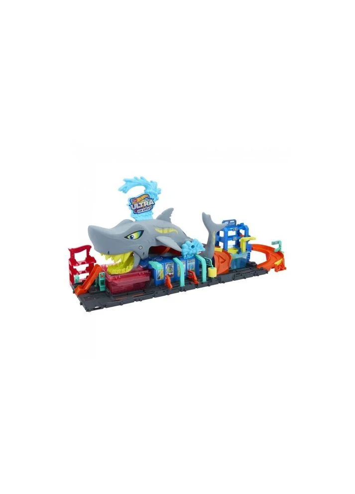 Автотрек City Автомойка Суперакула (HTN82) Hot Wheels (391431530)
