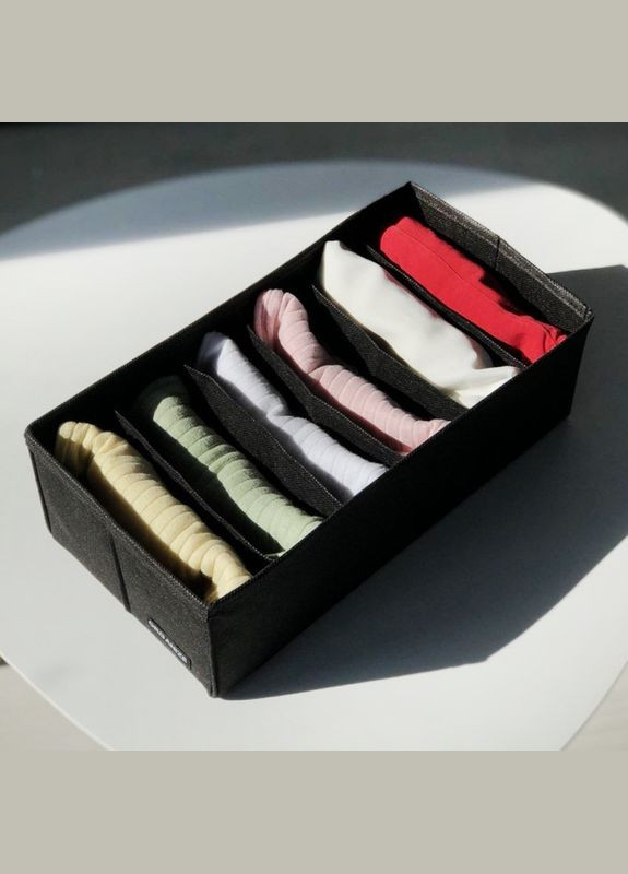 Компактный органайзер для белья на 6 прямоугольных ячеек BL-Nsk ( ) Organize (264032559)