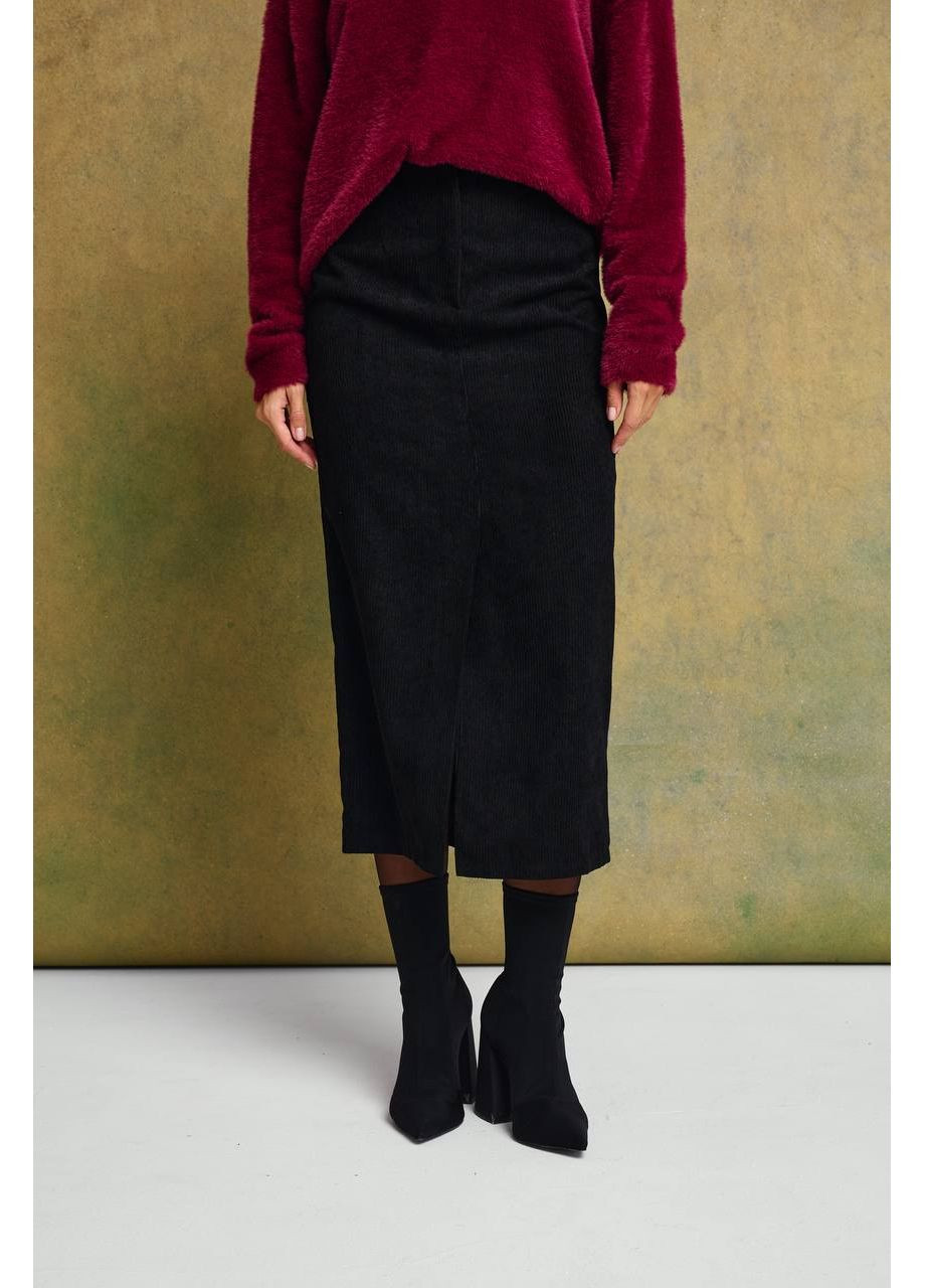 Спідниця з вельвету міді — Заміри в описі DK/DL Мода без кордонів (366420897)