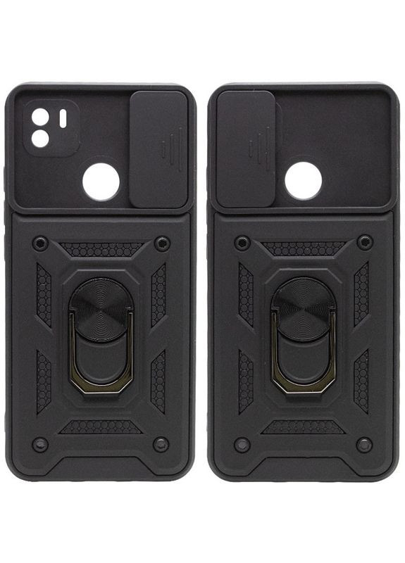Ударостійкий чохол Camshield Serge Ring для Xiaomi Redmi A1+ / Poco C50 / A2+ Black No Brand (340064346)