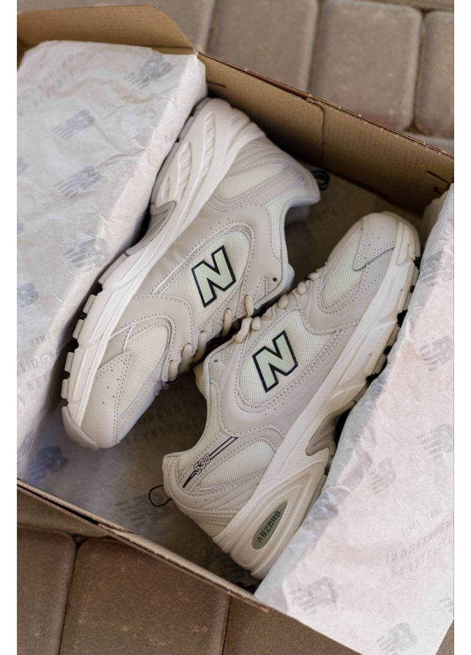 Білі Осінні кросівки чоловічі new balance 530 ivory mr530sh нью беланс 530 No Brand