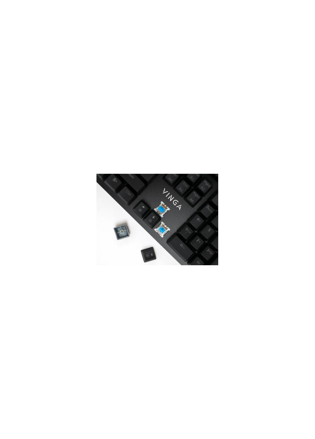 Клавиатура (KBGM160 Black) Vinga kbgm160 led outemu blue usb black (276707529)