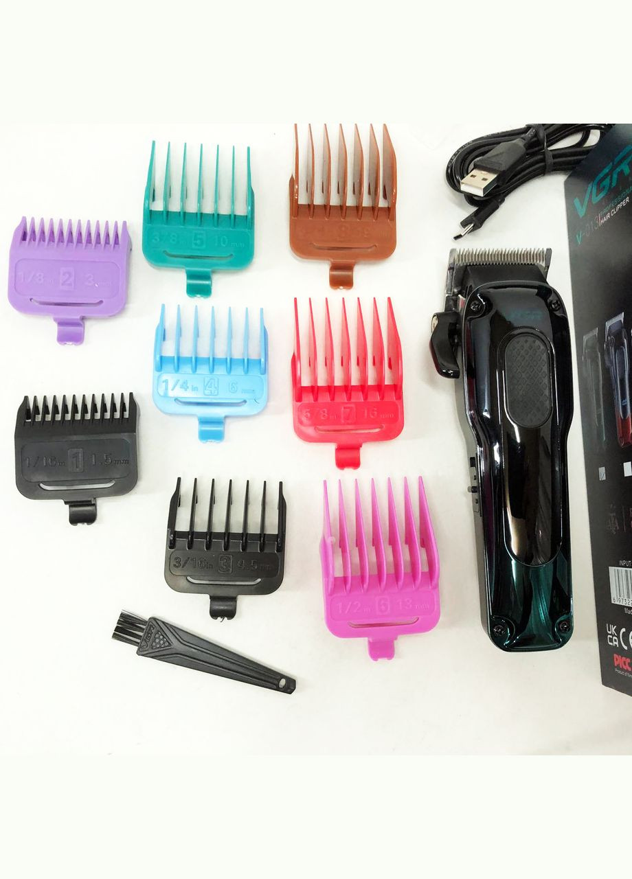 Триммер для бороды и тела, V-013 PROFCOMPLEX триммер для стрижки волос. Цвет: зеленый VGR (364664313)