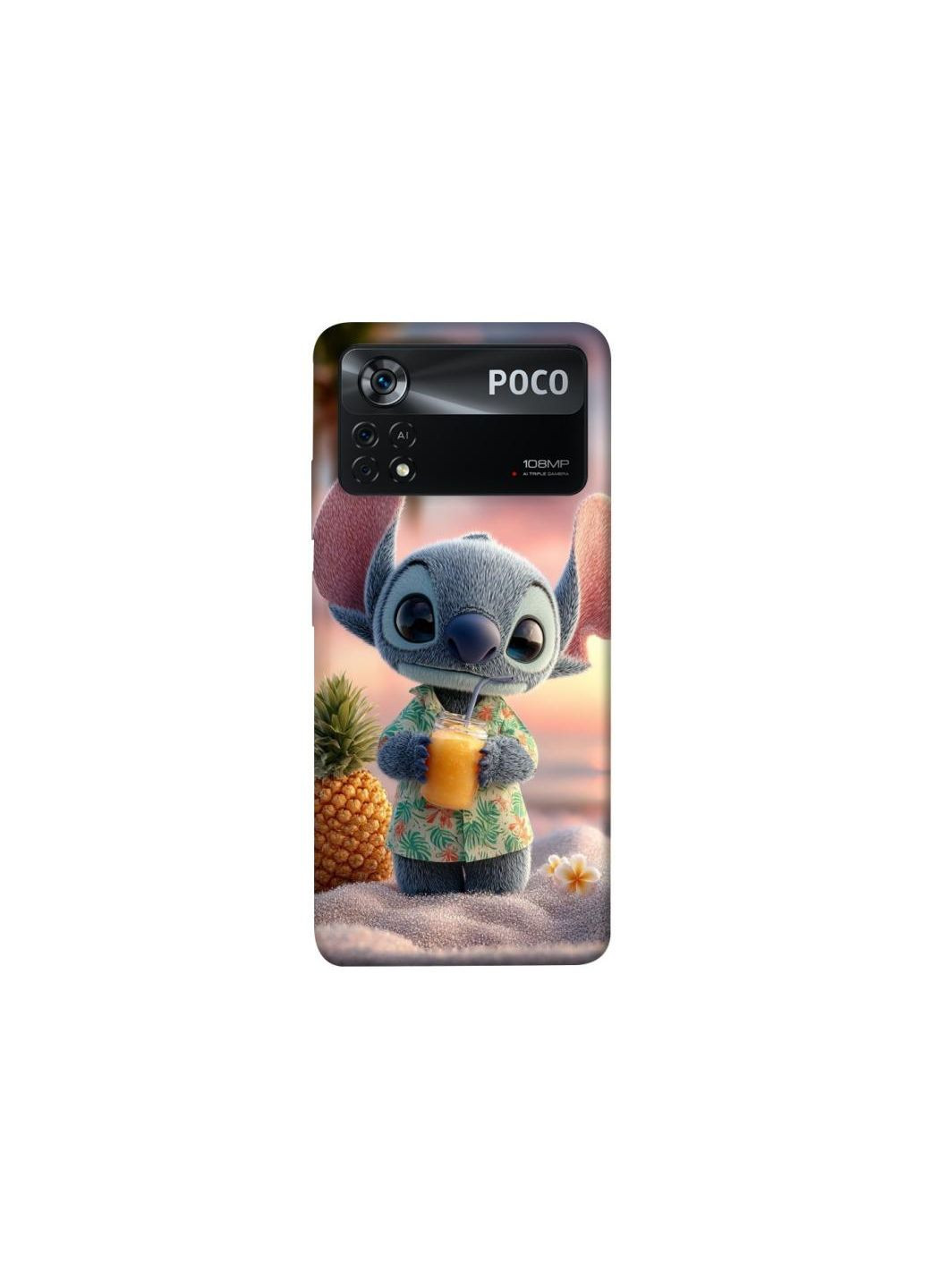 Чехол на Xiaomi Poco X4 Pro 5G Stitch ver.13 Frontalka (361100179)