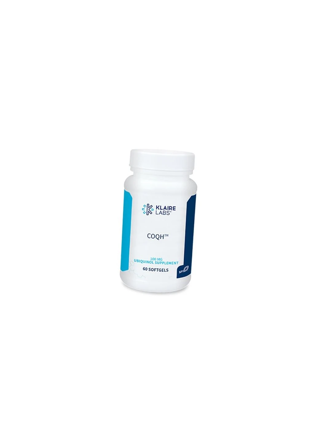 Убихинол, Ubiquinol COQH 100, 60гелкапс (70517003) Klaire Labs (322731438)
