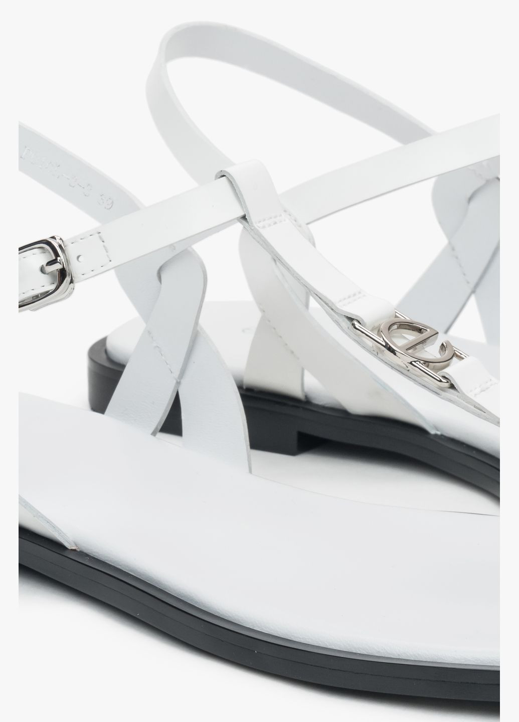 Сандалі, колір білий Estro (341680776)