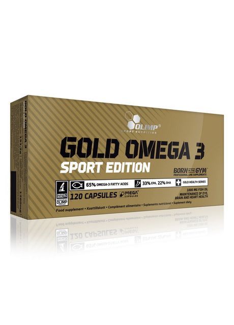Омега 3 Gold Omega Sport Edition 120 капсул Olimp (305298035)