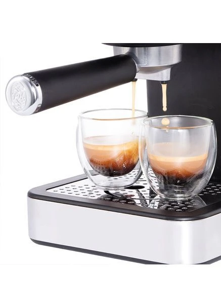 Рожковая кофеварка Distinctions 26450-56, черно-серебристый Russell Hobbs (404430409)