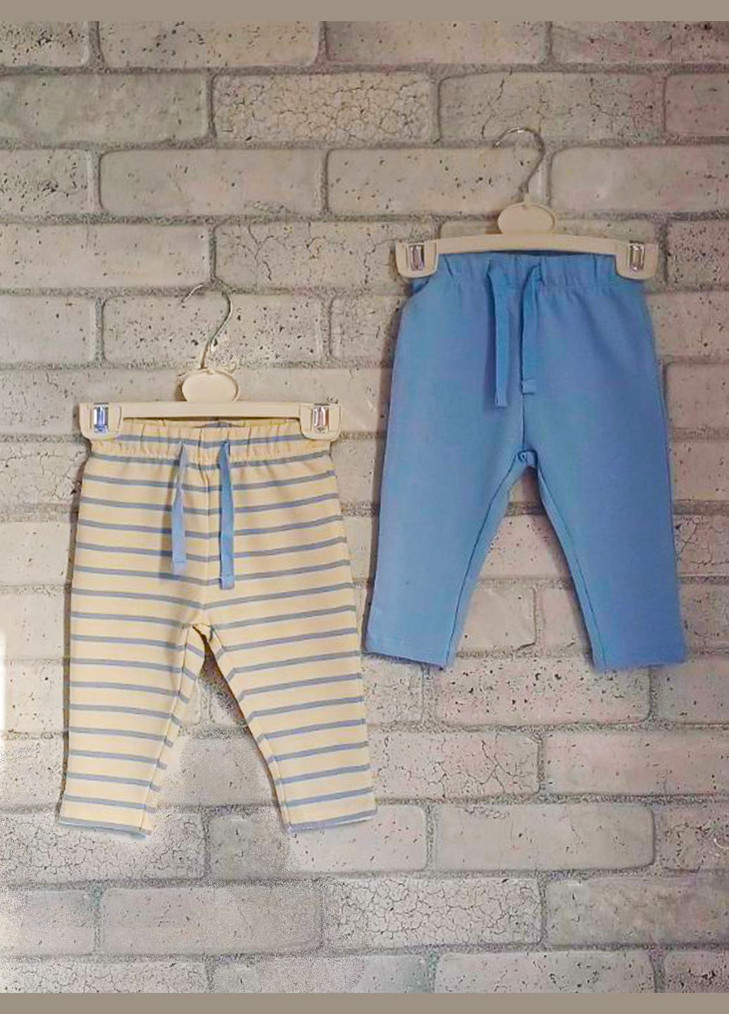 Дитячі теплі штани для хлопчика і дівчинки пояс на шнурку, двонитка No Brand (322295266)
