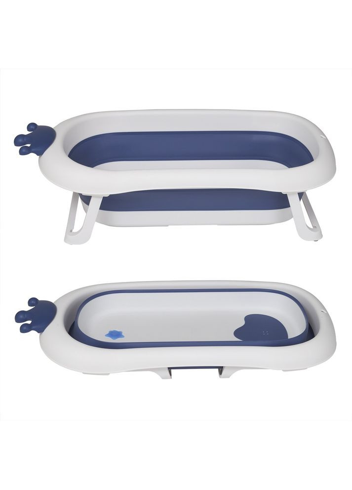 Ванночка детская, с вкладышем, силикон, складная, 84-50-23см El Camino (368559567)