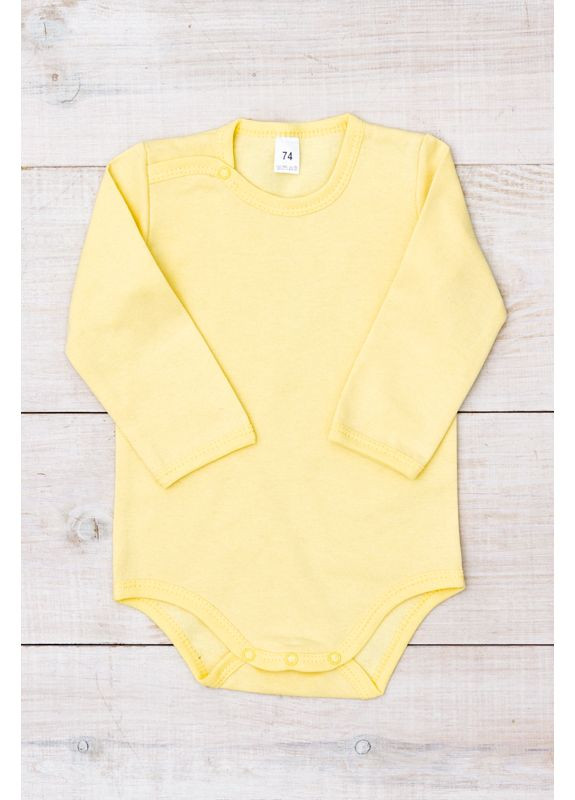 Боди ясельный для девочки (с длинным рукавом) (p-7633) Носи своє (316647744)