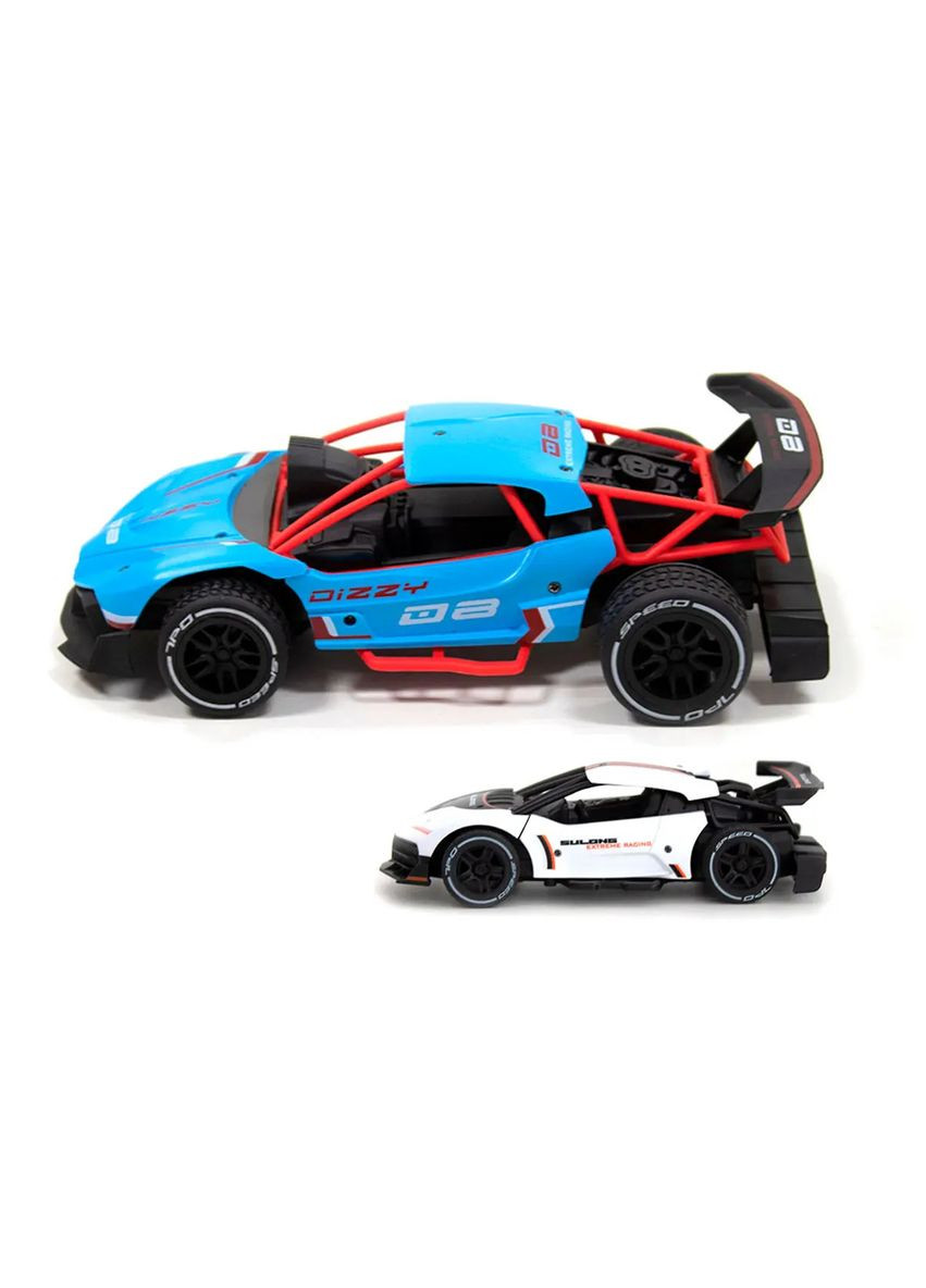Машинка на радиоуправлении и сенсорном управлении Gesture sensing Dizzy, синий () Sulong Toys SL-285RHB (331861197)