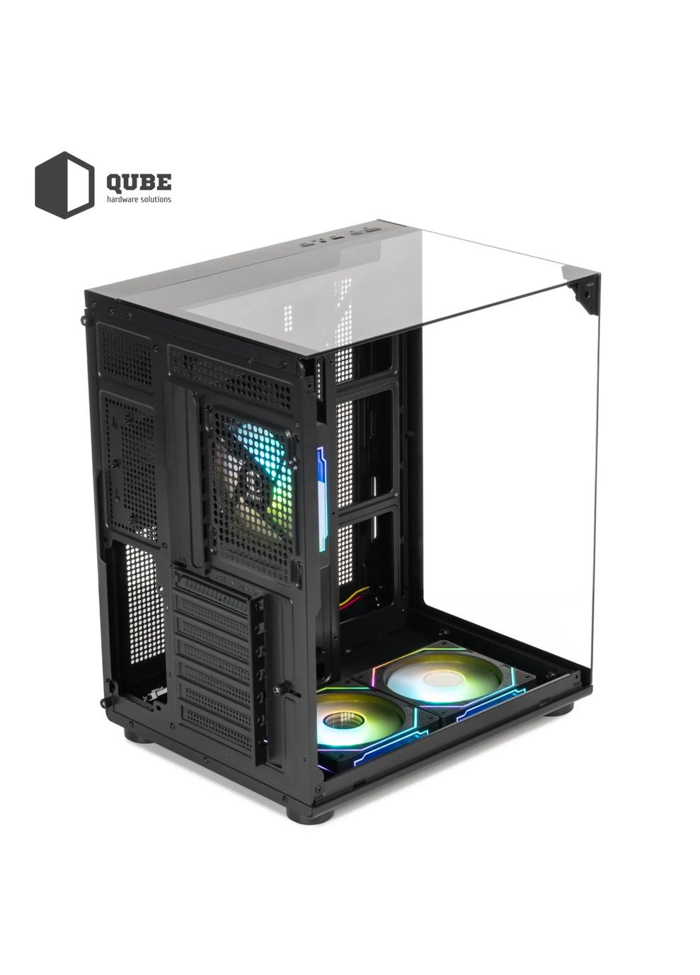 Корпус AQUARIUM ARGB Black (AQUARIUM_GBNU3) QUBE (372465211)