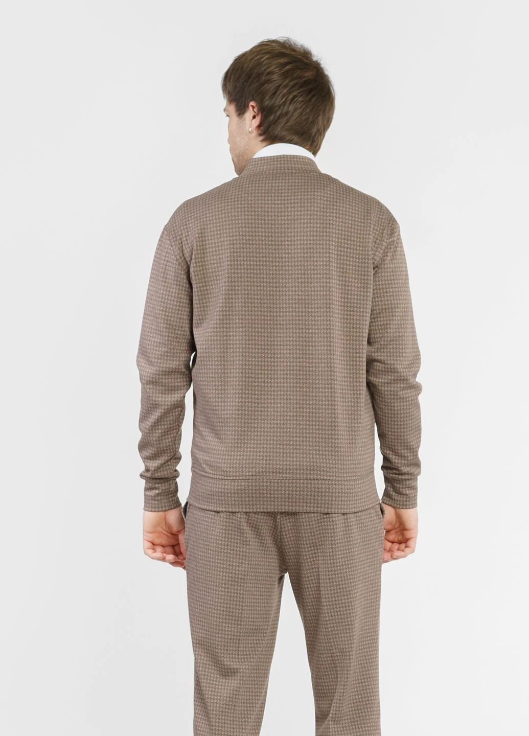 Кофта чоловіча бежева Arber Jersey Bomber ASKR-38 (317444384)