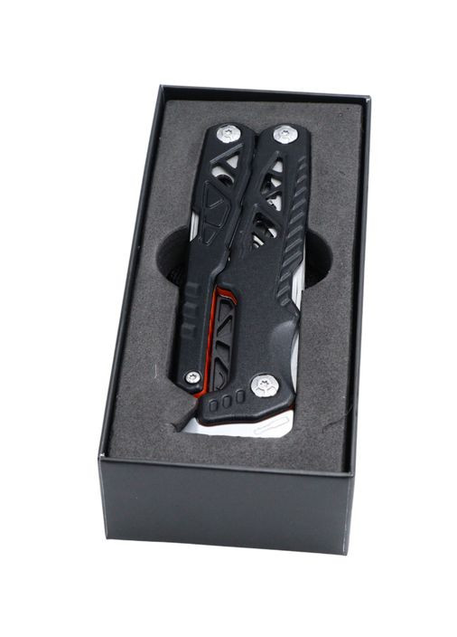 Мультитул JB-09 17в1 Черный Нож Плоскогубцы Разжигатель Чехол JB Tacticals (342966787)