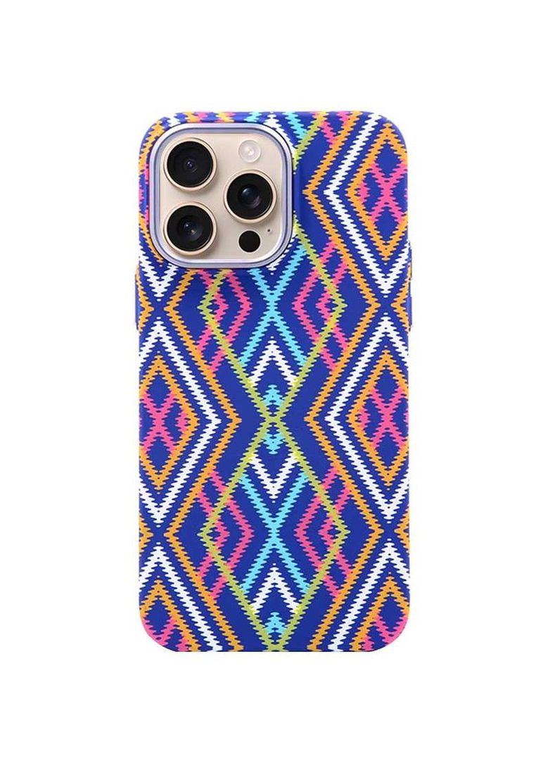 Пластикова накладка Neon Ornament with Magnetic Safe для Apple iPhone 13 Pro Max (6.7") Epik (305772327)