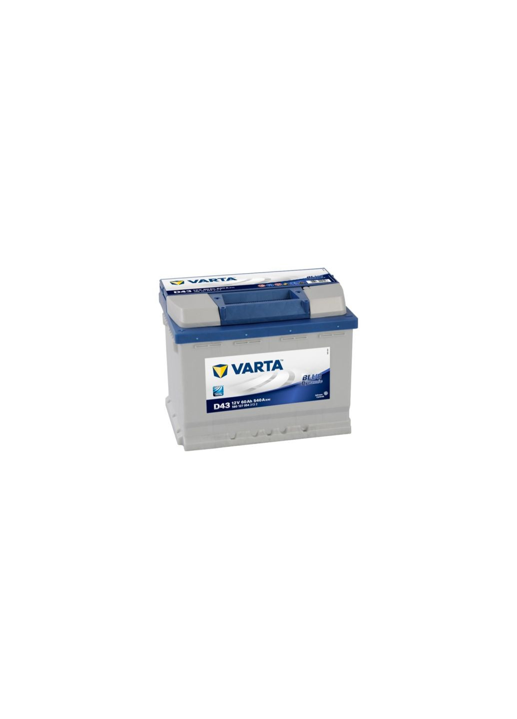 Аккумулятор автомобильный 60Ач Blue Dynamic D43 (560127054) Varta 60Ач Blue Dynamic D43 (369879716)