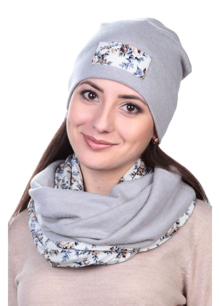 Комплект сірий трикотажний (SC40052) Shlyapka (296264798)