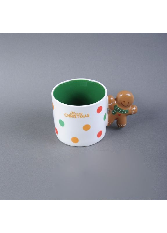 Кружка чашка новогодняя 350мл "Зимний дизайн" керамика OSM (365549072)
