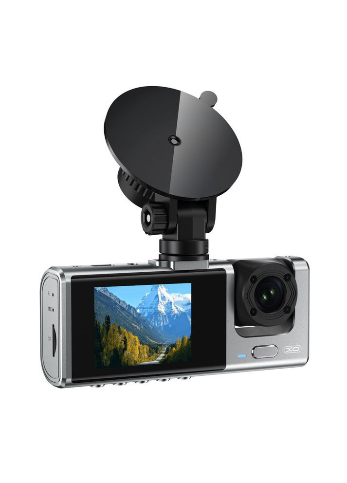 Автомобільний відеореєстратор XJ03 HD (1920x1080 пікселів) з камерою заднього огляду на присоску XO (355412613)