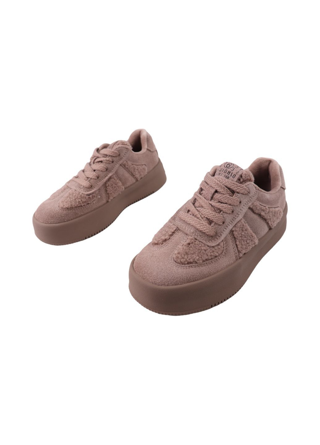 Кросівки жіночі капучіно натуральна замша Renzoni 1137-(T)-24DTS бежеві (303263583)