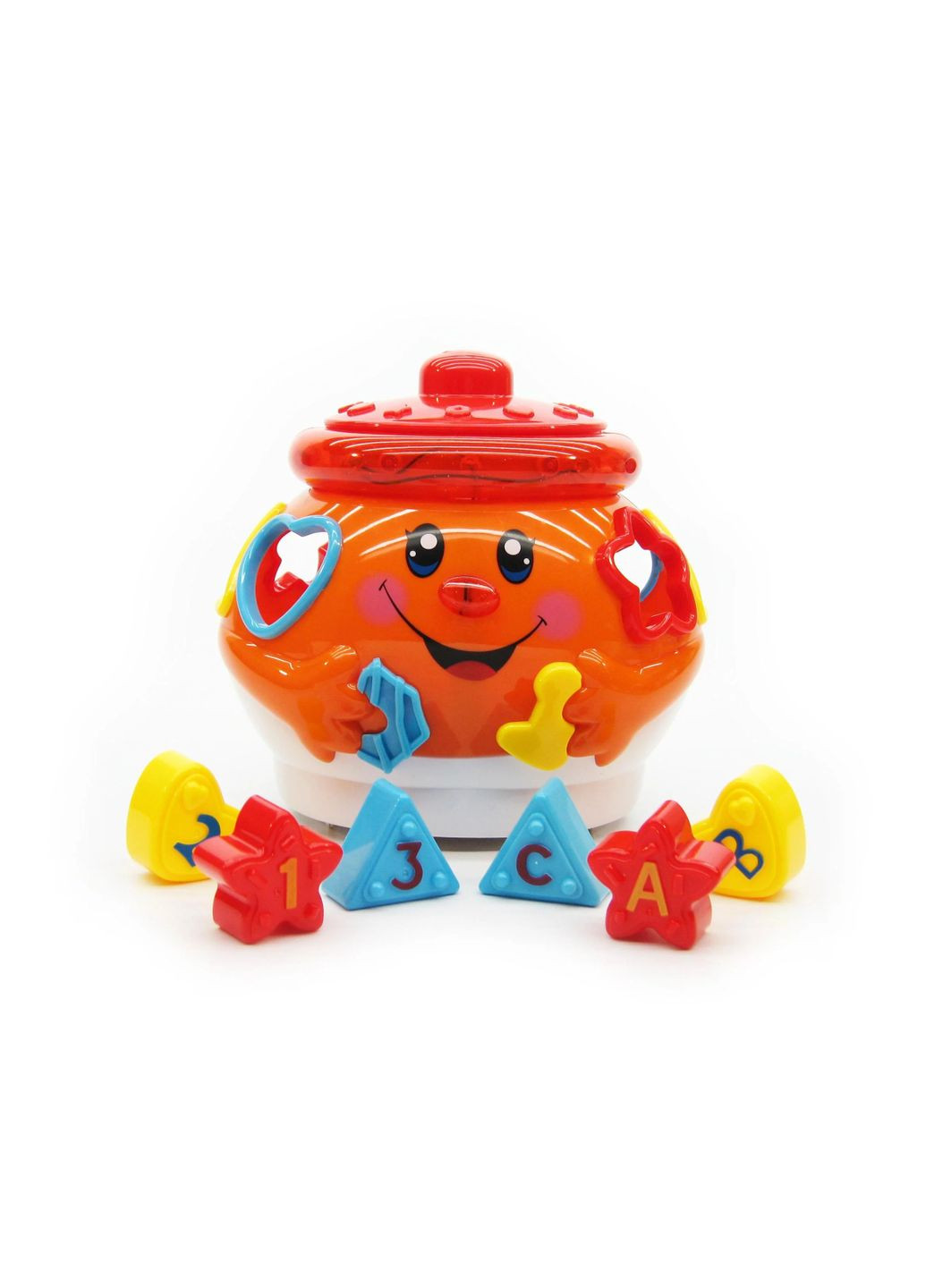 Сортер Веселий горщик жовтогарячий (0915UAOR) Limo Toy (365590111)