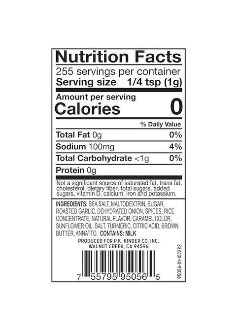 Приправа Roasted Garlic Brown Butter Seasoning для мяса и овощей 255 г Kinder's (313293937)