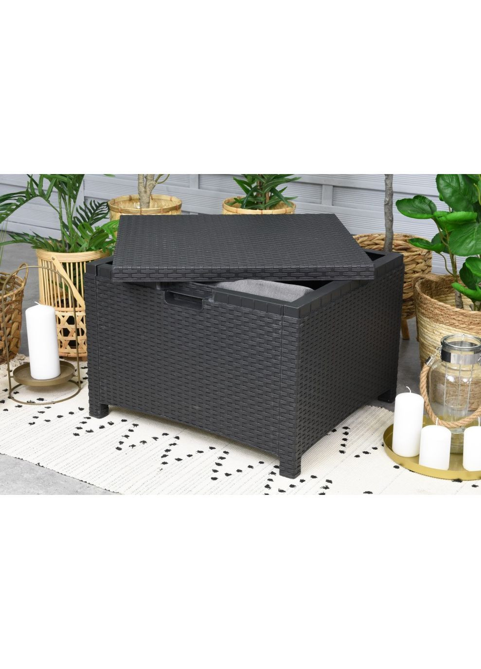 Набор садовой мебели Nebraska 2, графит Bica (362580316)