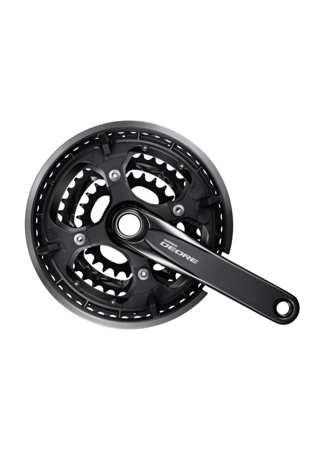 Шатуны Deore FC-T6010 интегрированная ось 175мм 48x36x26 черный OEM Shimano (315140873)